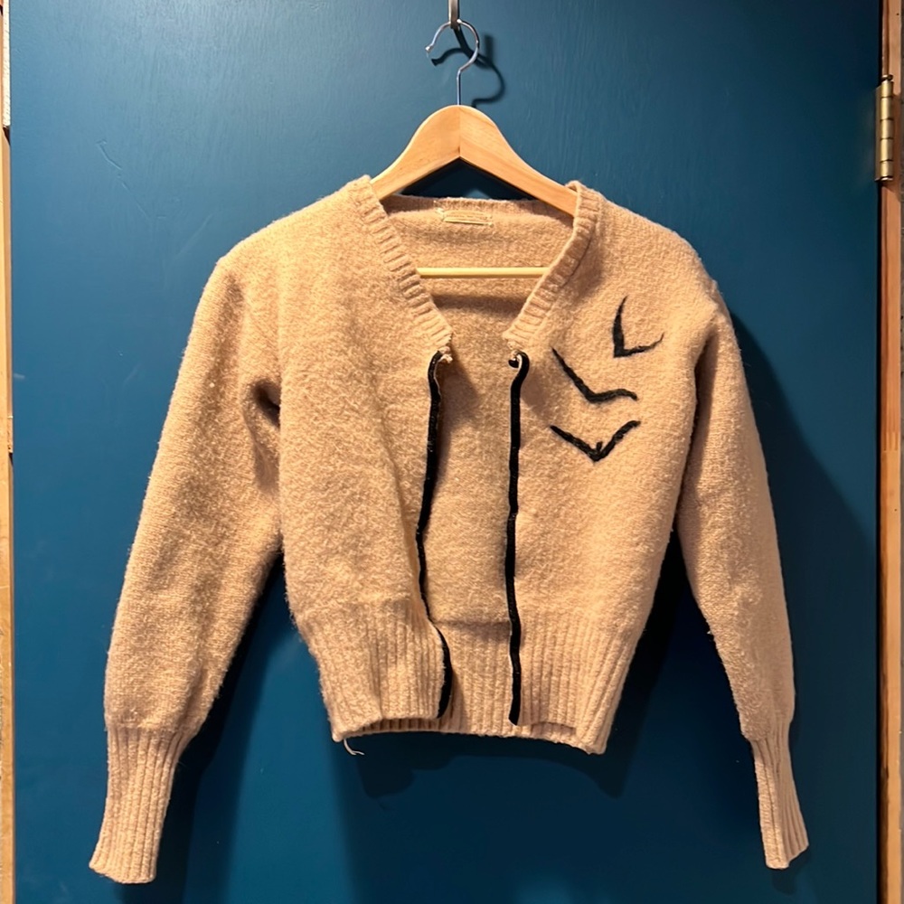 Upcycled Wool Felted Sweater